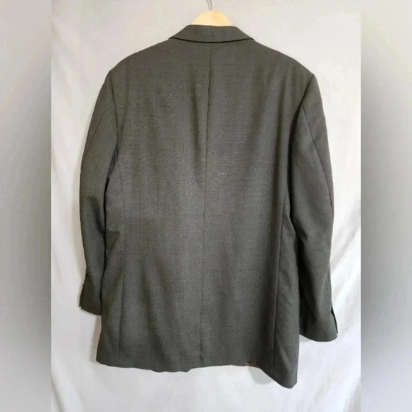 Men's Haggar Black Label Coat, Brown, Size 46L, PreOwned - Picture 2 of 7